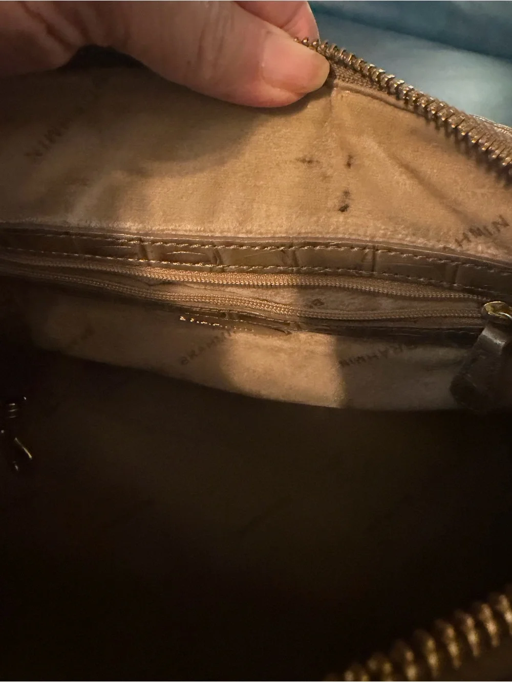 Brahmin duffel-satchel style
